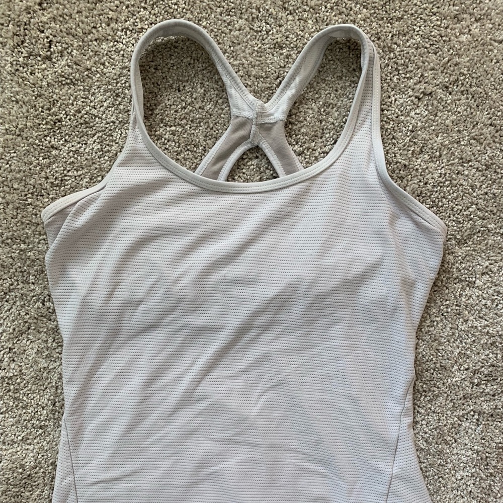White Nike Athletic Top